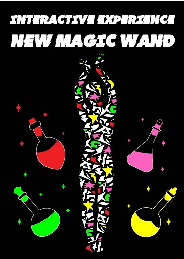 Brochure cover for the NEW MAGIC WAND experience